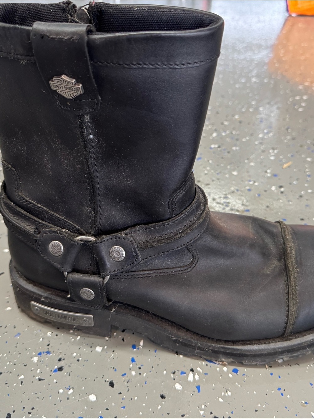 Harley-Davidson Fletcher Leather Riding Harness Boots - Men’s Size 13
